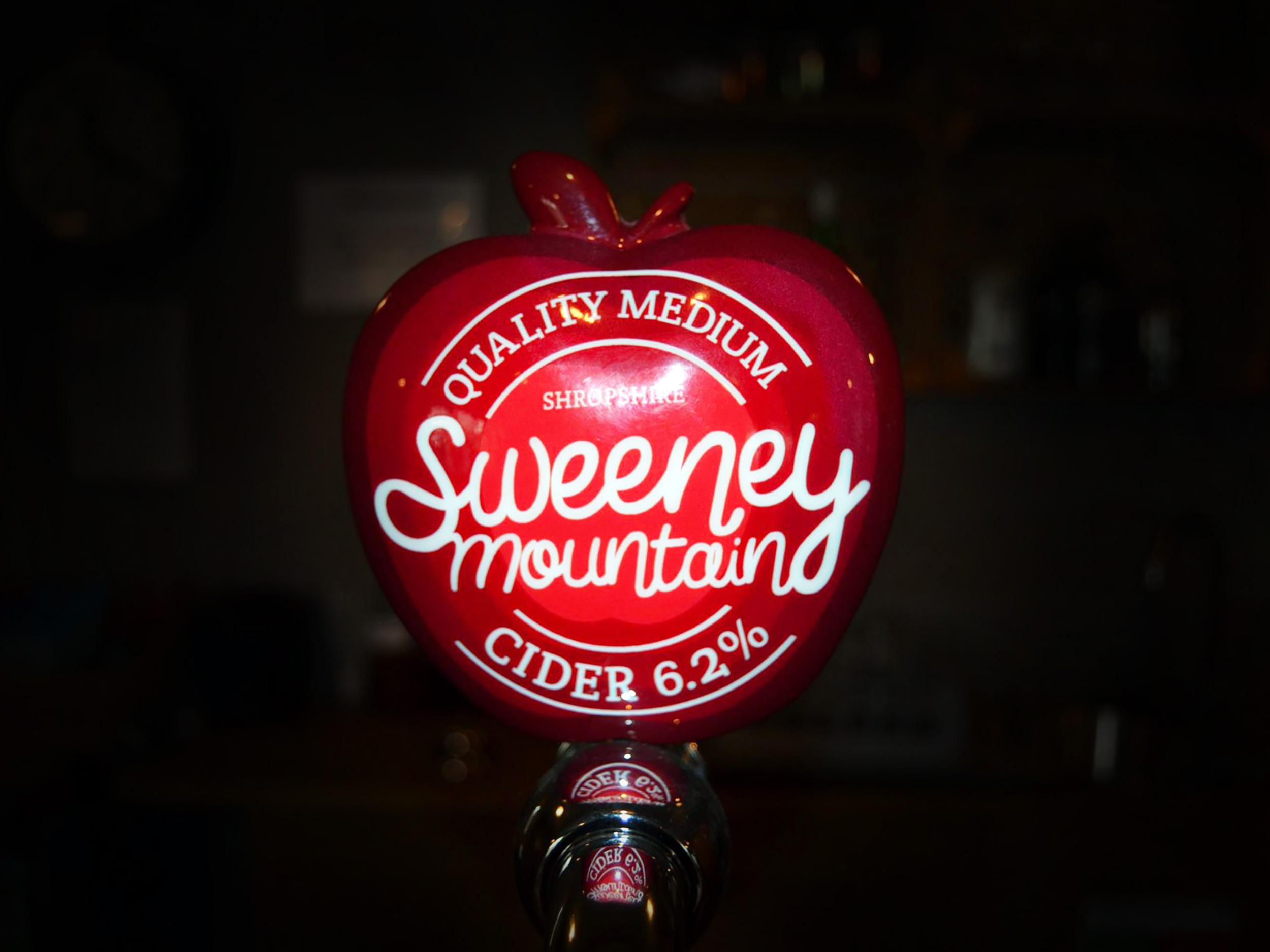 Sweeney Mountain Cider pump clip